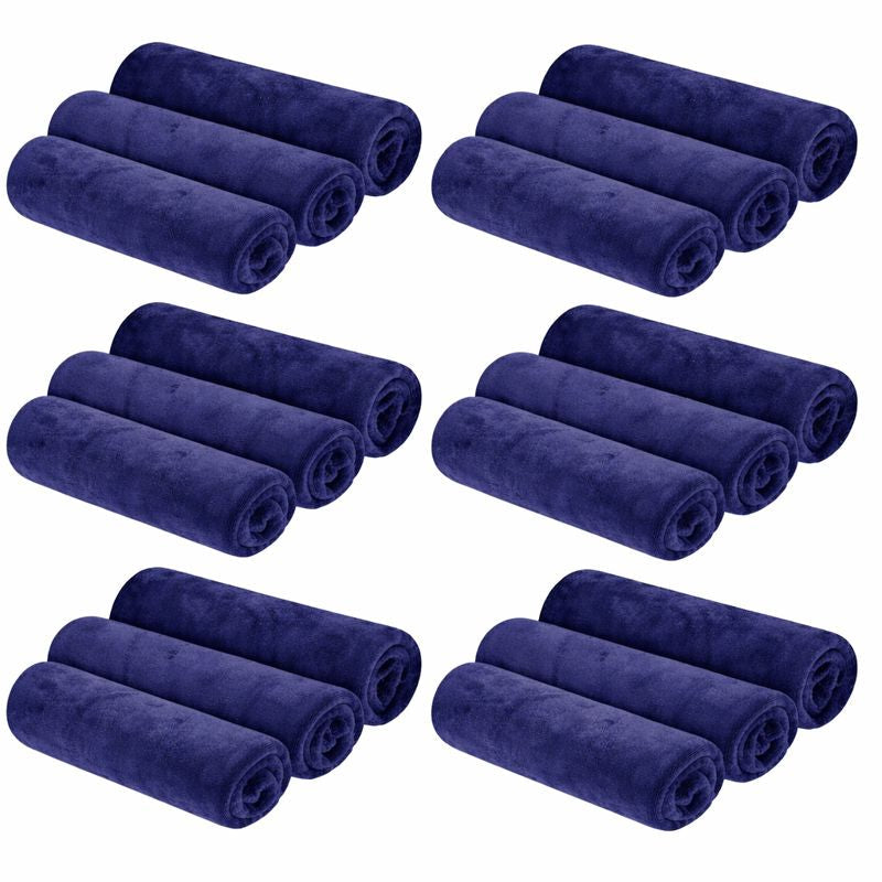 KUBOZN® 3er-Pack Mikrofaser-Schlingenhandtücher, schnelltrocknend