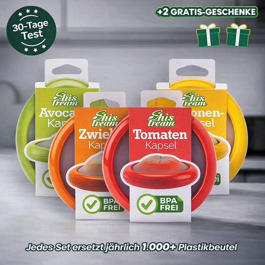 Silikon-Stretch-Pods🍅🥑 Halten Sie Ihr Obst und Gemüse mit diesen Stretch-Pods frisch!