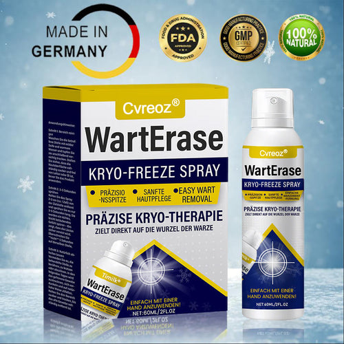 ❄️ Cvreoz® WartErase Cryo-Freeze Spray — Schnelle Entfernung von Warzen & Hautanhängseln💥