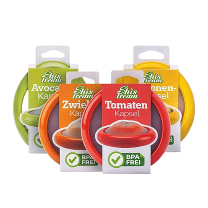 Silikon-Stretch-Pods🍅🥑 Halten Sie Ihr Obst und Gemüse mit diesen Stretch-Pods frisch!