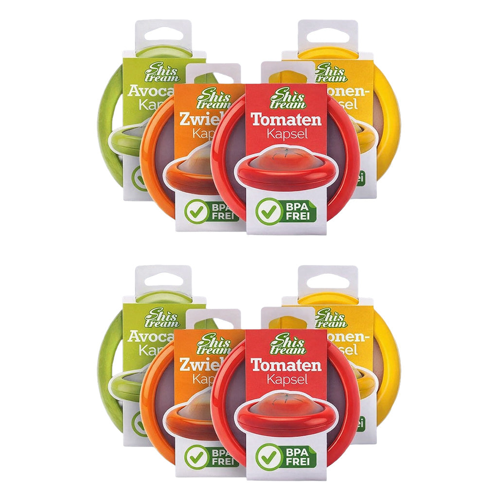Silikon-Stretch-Pods🍅🥑 Halten Sie Ihr Obst und Gemüse mit diesen Stretch-Pods frisch!