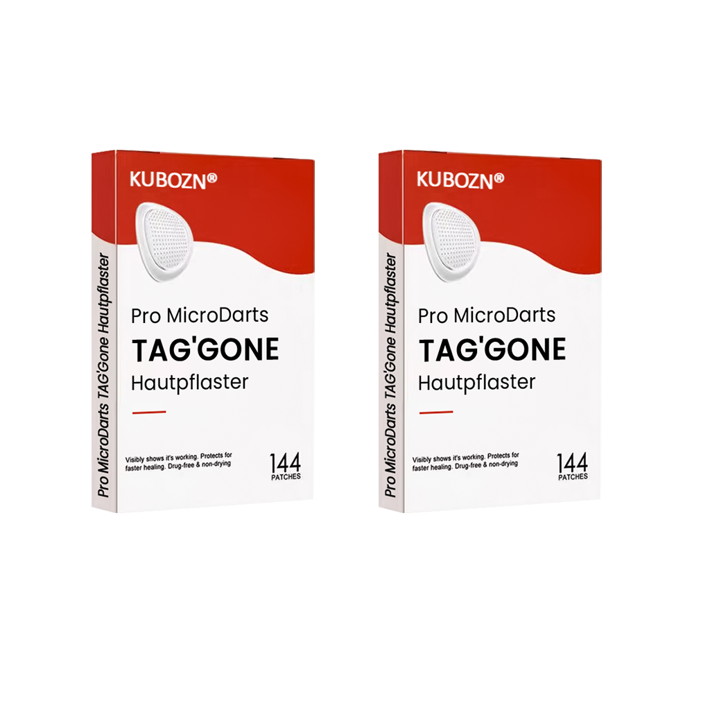 KUBOZN® Pro MicroDarts TAG'Gone Hautpflaster zur Skin-Tag-Entfernung  🅱︎