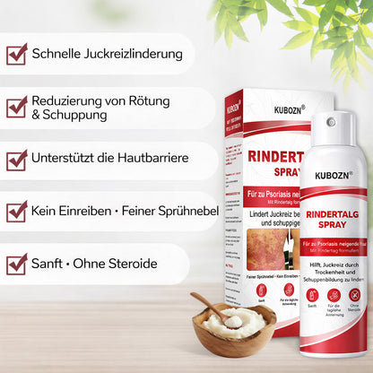 KUBOZN® Rindertalgspray für juckende, schuppige Psoriasis-Haut