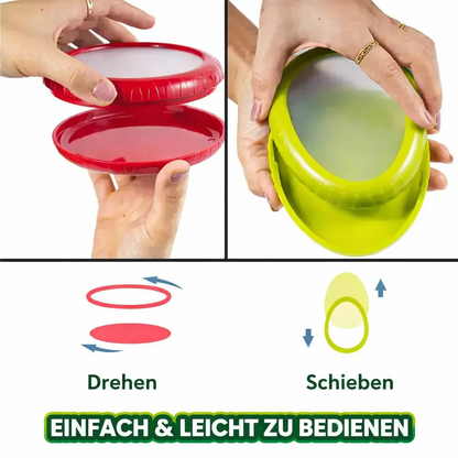 Silikon-Stretch-Pods🍅🥑 Halten Sie Ihr Obst und Gemüse mit diesen Stretch-Pods frisch!