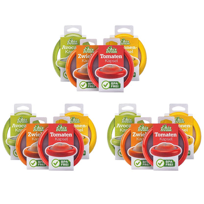 Silikon-Stretch-Pods🍅🥑 Halten Sie Ihr Obst und Gemüse mit diesen Stretch-Pods frisch!