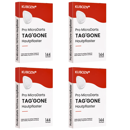 KUBOZN® Pro MicroDarts TAG'Gone Hautpflaster zur Skin-Tag-Entfernung  🅱︎