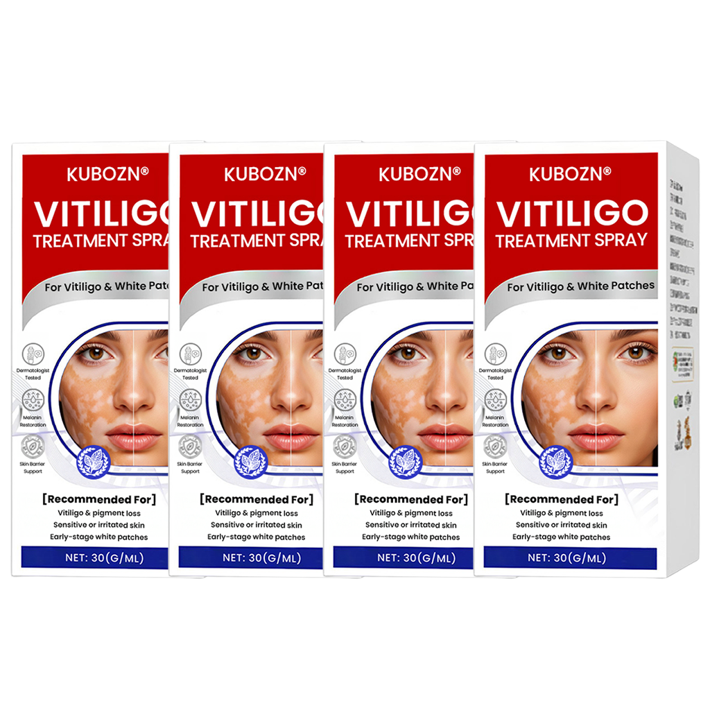 KUBOZN® Vitiligo-Behandlungsspray – Sichtbare Ergebnisse in wenigen Wochen, 100 % natürlich und steroidfrei