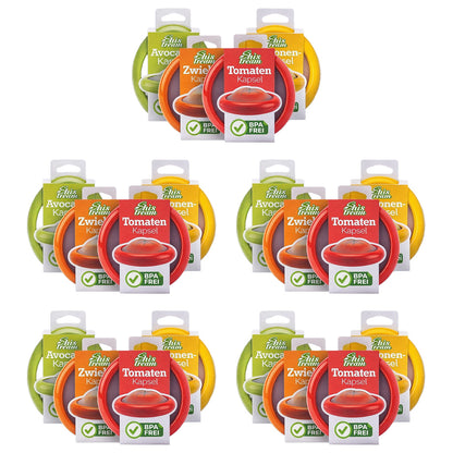 Silikon-Stretch-Pods🍅🥑 Halten Sie Ihr Obst und Gemüse mit diesen Stretch-Pods frisch!