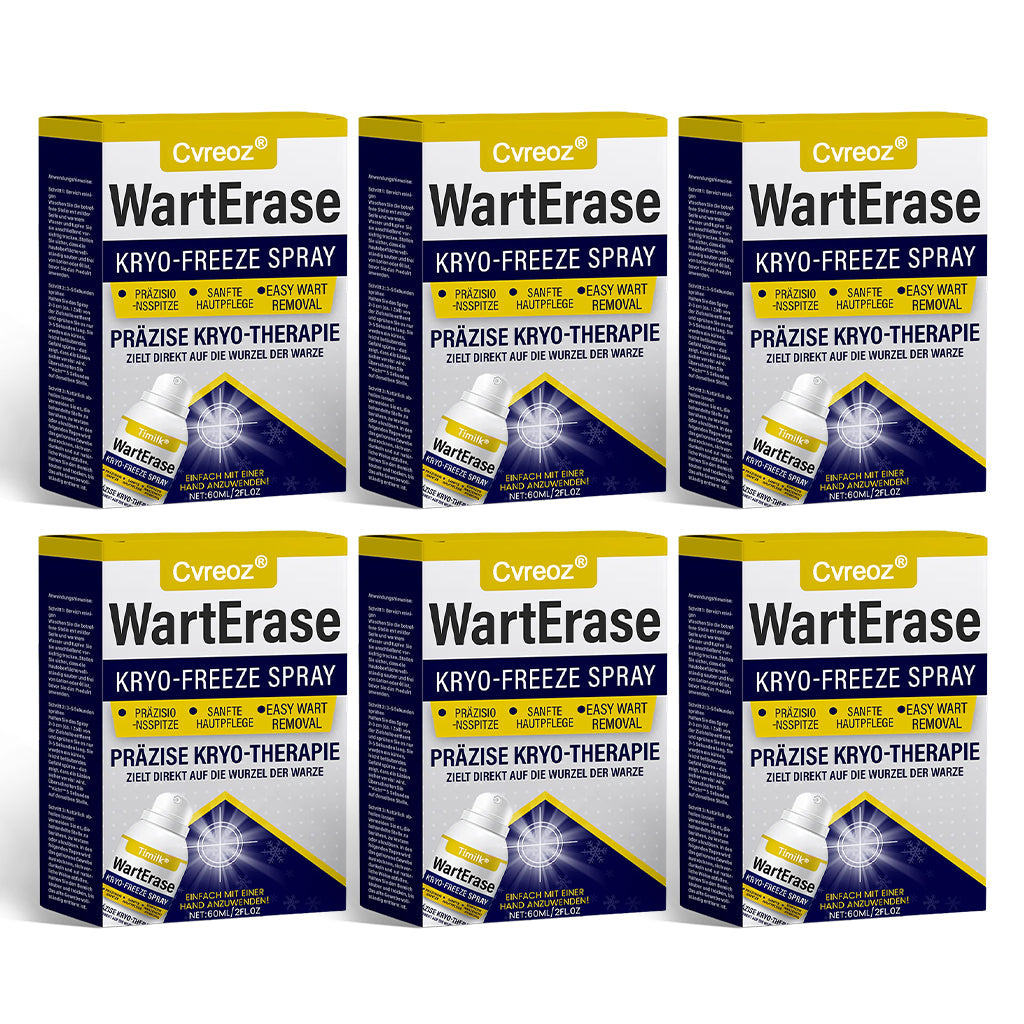 ❄️ Cvreoz® WartErase Cryo-Freeze Spray — Schnelle Entfernung von Warzen & Hautanhängseln💥