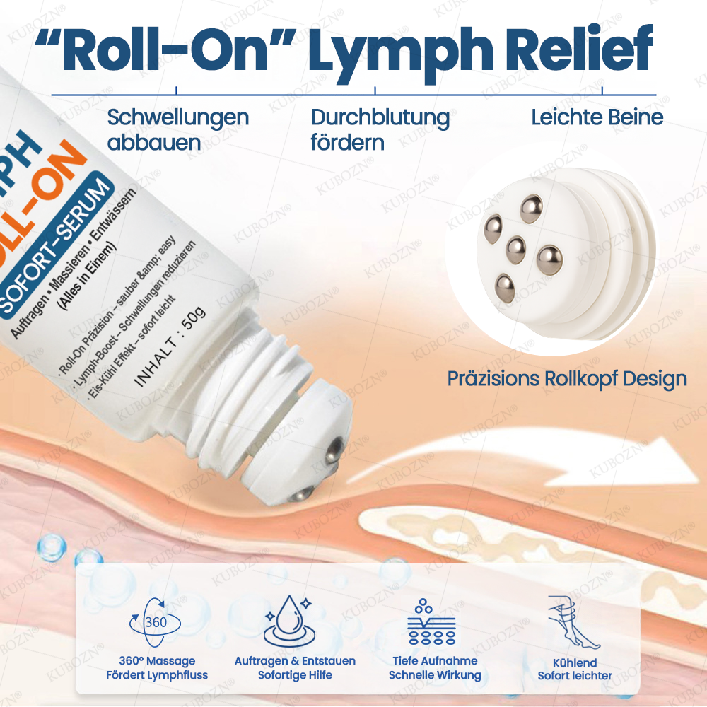 ❄️ KUBOZN® Ice-Cool Multi-Ball Roll-On – Schwellungen weg in Minuten, spürbar leichte Beine