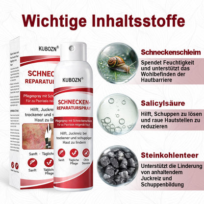 KUBOZN® Schneckenspray zur Behandlung von juckender, schuppiger Psoriasis-Haut