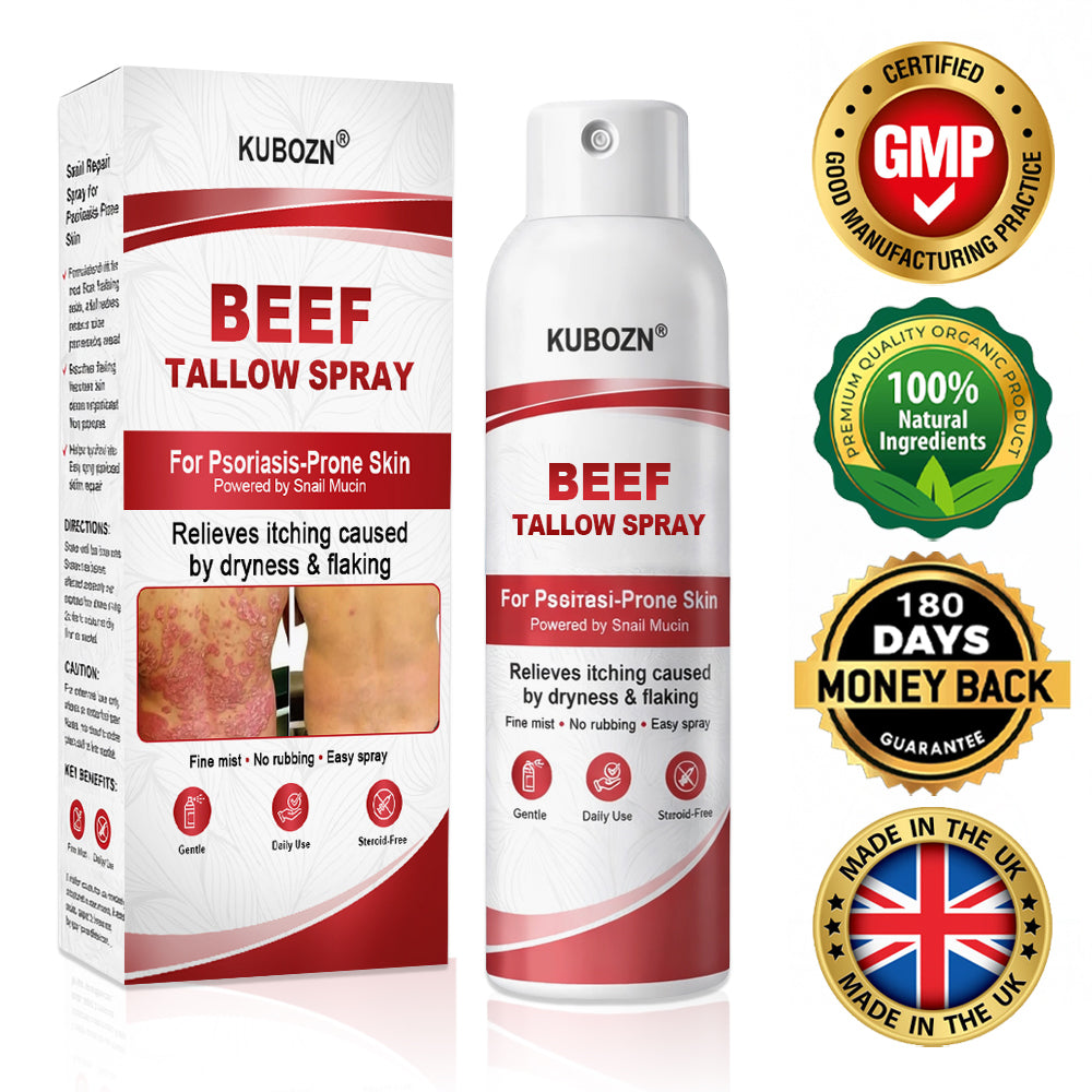 KUBOZN® Rindertalgspray für juckende, schuppige Psoriasis-Haut