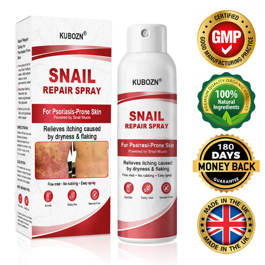 KUBOZN® Schneckenspray zur Behandlung von juckender, schuppiger Psoriasis-Haut