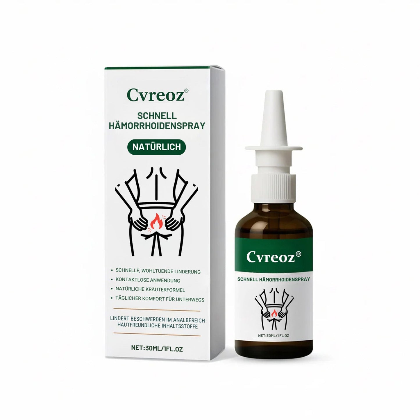 Cvreoz® Schnell Hämorrhoidenspray