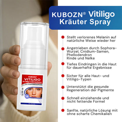 KUBOZN® Vitiligo-Behandlungsspray – Sichtbare Ergebnisse in wenigen Wochen, 100 % natürlich und steroidfrei