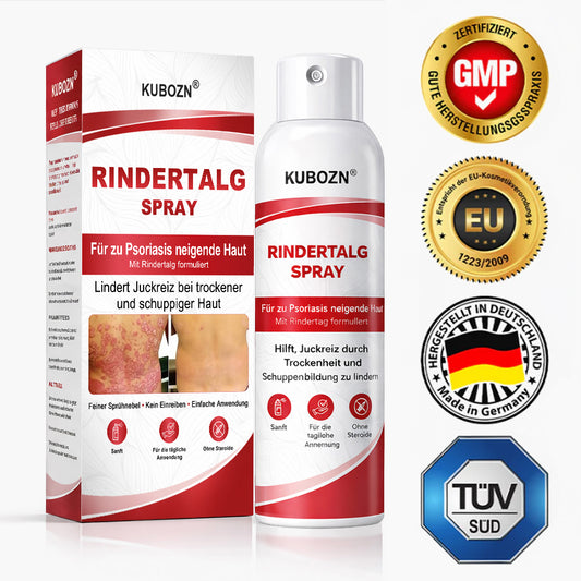 KUBOZN® Rindertalgspray für juckende, schuppige Psoriasis-Haut (offer)