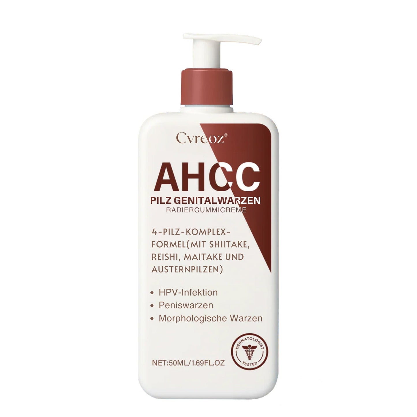 Cvreoz®AHCC-Pilz Genitalwarzen Radiergummicreme
