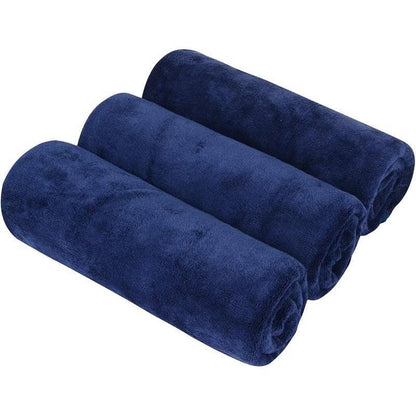 KUBOZN® 3er-Pack Mikrofaser-Schlingenhandtücher, schnelltrocknend (offer)