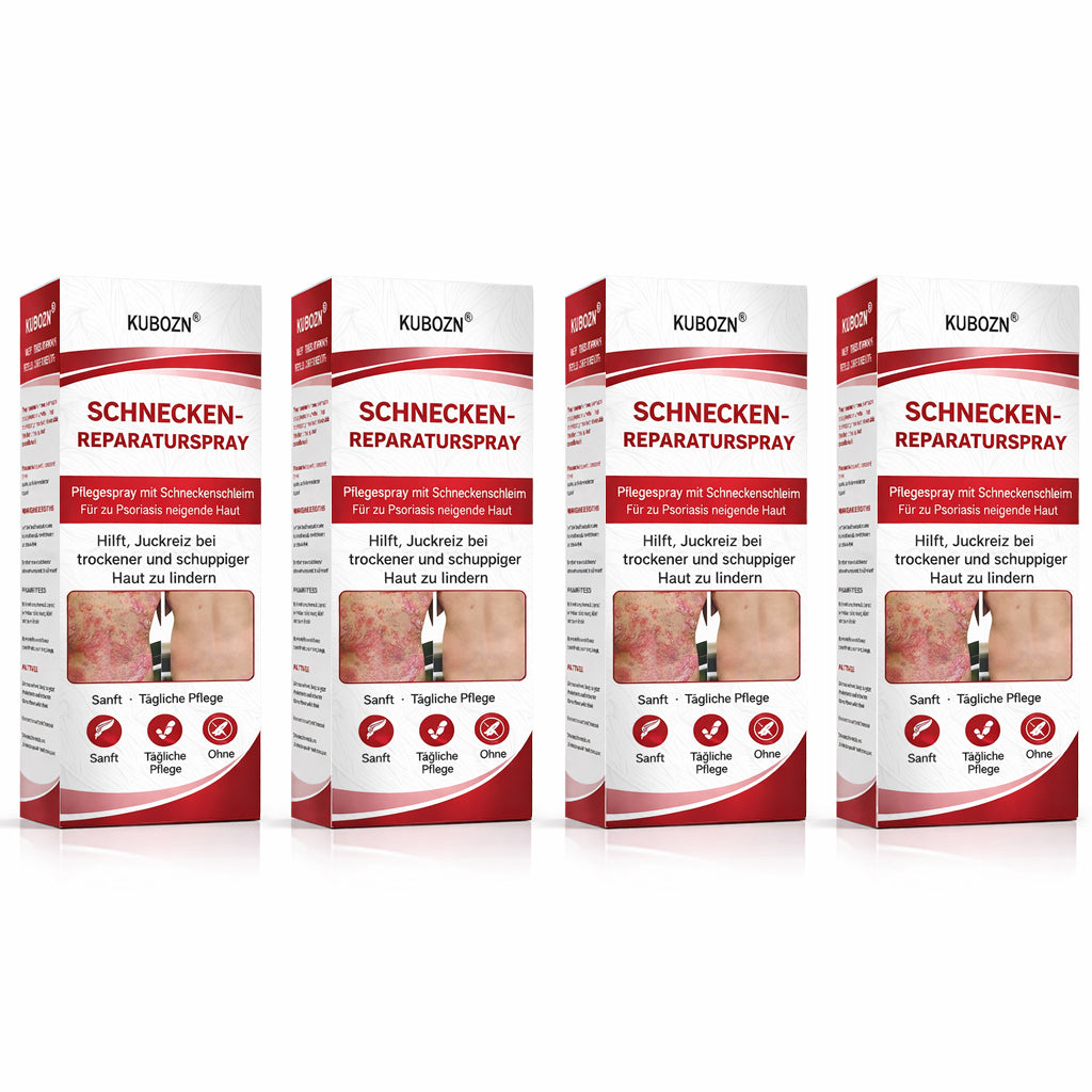 KUBOZN® Schneckenspray zur Behandlung von juckender, schuppiger Psoriasis-Haut