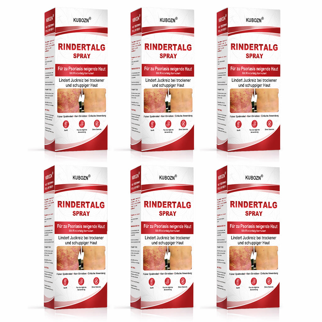 KUBOZN® Rindertalg-Spray für juckende, schuppige Psoriasis-Haut 1