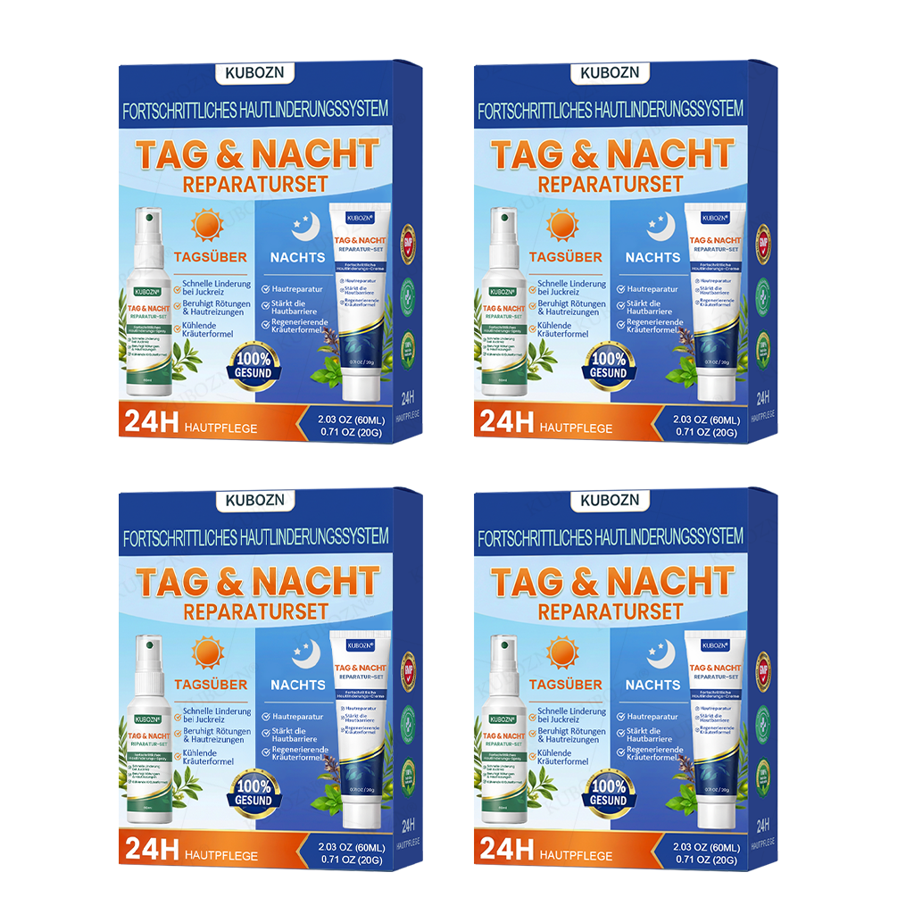 KUBOZN® Eczem & Neurodermitis Set – 24h Pflege bei Juckreiz, Rötungen & geschädigter Haut (offer)