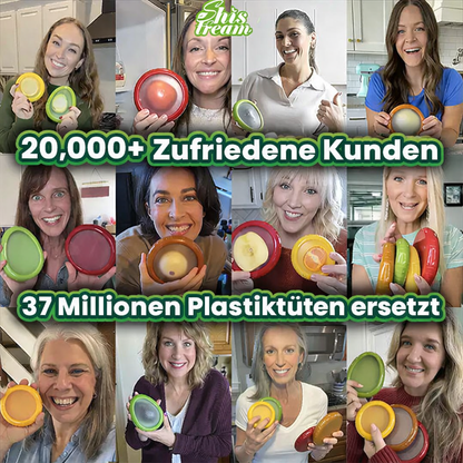 Silikon-Stretch-Pods🍅🥑 Halten Sie Ihr Obst und Gemüse mit diesen Stretch-Pods frisch!