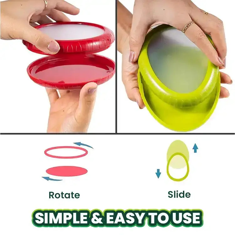 Silikon-Stretch-Pods 🍅🥑 Halten Sie Ihr Obst und Gemüse mit diesen Stretch-Pods frisch! (Angebot)