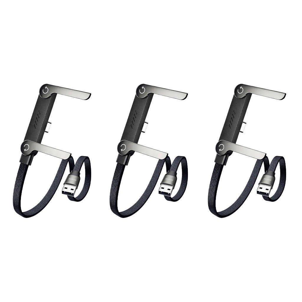 🥇KUBOZN® 2-in-1 Unsichtbares Ladekabel mit Halterung – 240-W-Schnellladekabel mit integrierter Handyhalterung (Angebot)
