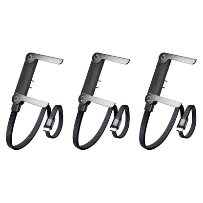 🥇KUBOZN® 2-in-1 Unsichtbares Ladekabel mit Halterung – 240-W-Schnellladekabel mit integrierter Handyhalterung (Angebot)